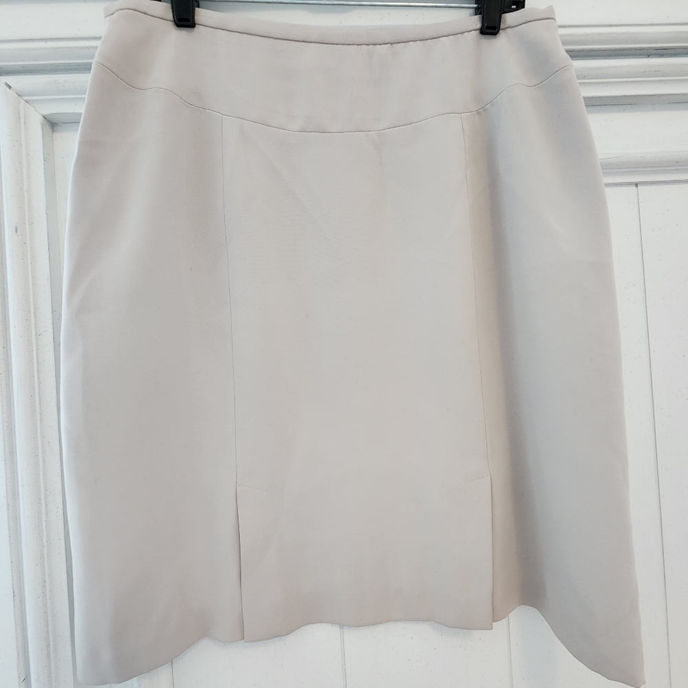 Worthington Cream Career Skirt Size 14 💖